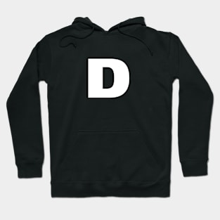 Letter D Hoodie